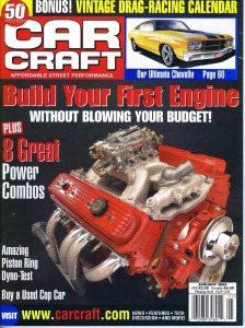 CAR CRAFT 2003 JAN - 1st COVERCAR, '61 OLDS, CALENDAR